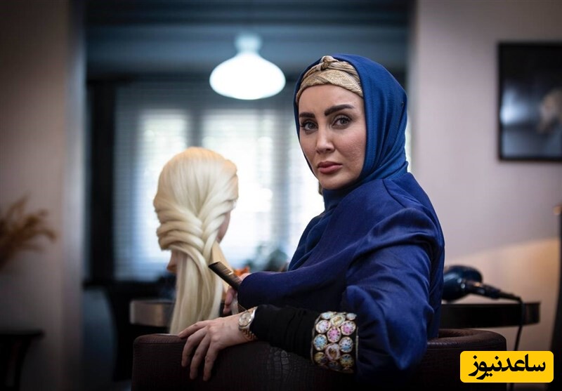 عکس دیده نشده از نقش آفرینی سولماز حصاری در سریال «ناریا»