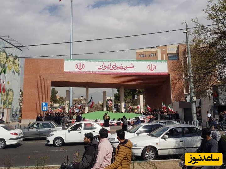 تصویری از مسجد دانشگاه صنعتی شریف پس از حمله؛ روایت ویرانی و ایستادگی در یک قاب