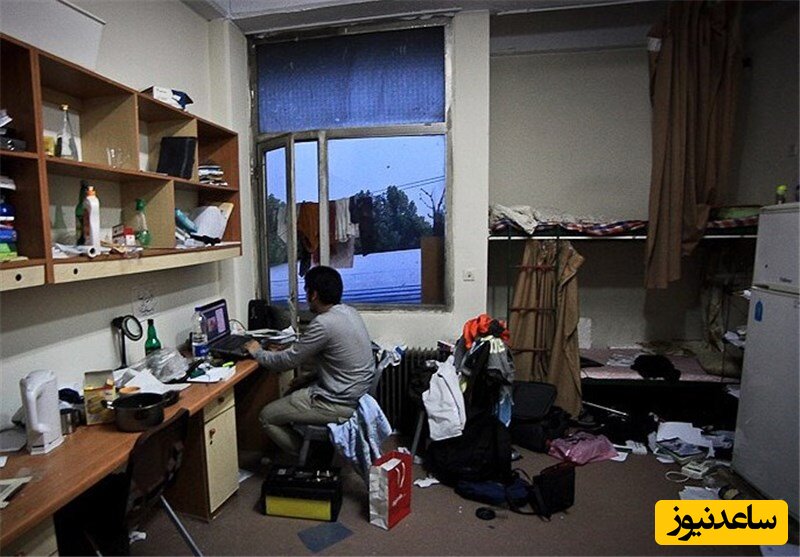 (عکس) صحنه دیده نشده از حمله مغول ها به خوابگاه دانشجویی/ موش این وضعیتو ببینه خودکشی میکنه شما که انسانید لامصبا😅