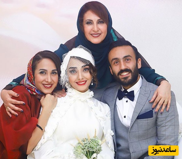 عاشقانه خاص عروس و پسر فاطمه گودرزی، دریا مرادی دشت و پویان گنجی، در کنار دریا