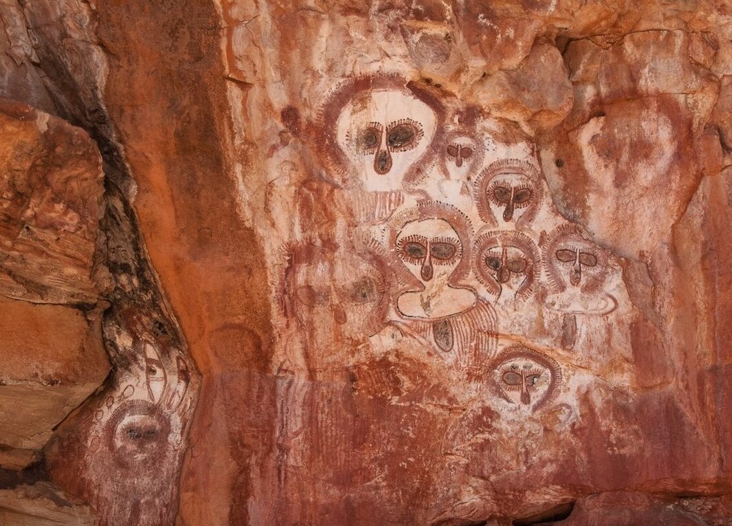 نقاشی‌های 4 هزارسالۀ «ارواح» در استرالیا (تصاویر)