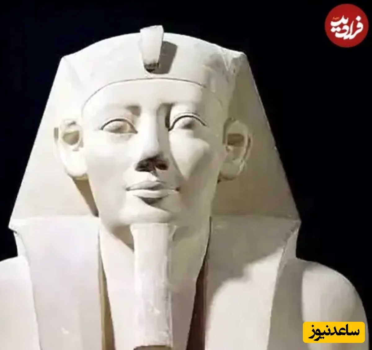 تندیس  حدودا 4 هزارساله سنوسرت اول؛ فرعونی که طبق داستان‌ها سینوهه در زمان او به مصر بازگشت