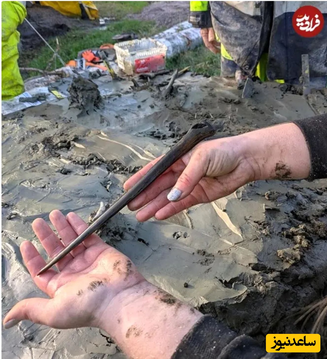 خنجر استخوانیِ 5000 ساله که بهطور استثنایی حفظ شده است