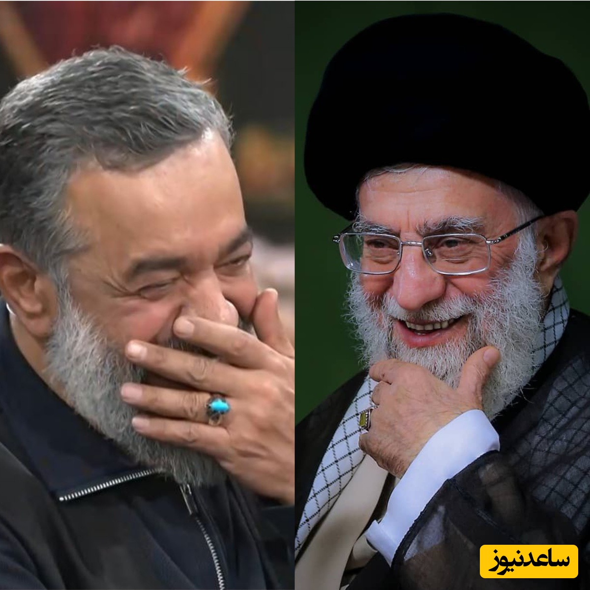 ماجرای خنداندن رهبر شهید انقلاب توسط محمود کریمی!؛ یکی از مسئولان گفت زشته اینقدر آقا رو میخندونی منم گفتم بهتر از شمام که...+فیلم