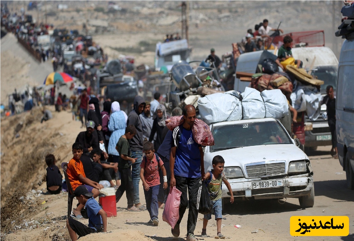 (ویدیو) اصابت پهپاد اسرائیلی به فلسطینی‌هایی که در حال ترک غزه هستند!