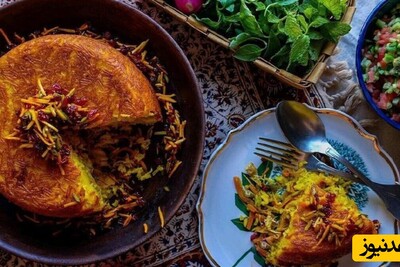 طرز تهیه ته چین هویج پلو؛ مجلسی‌ترین غذای اصیل ایرانی/ که با عطر و طعمش هوش از سر مهموناتون میبره