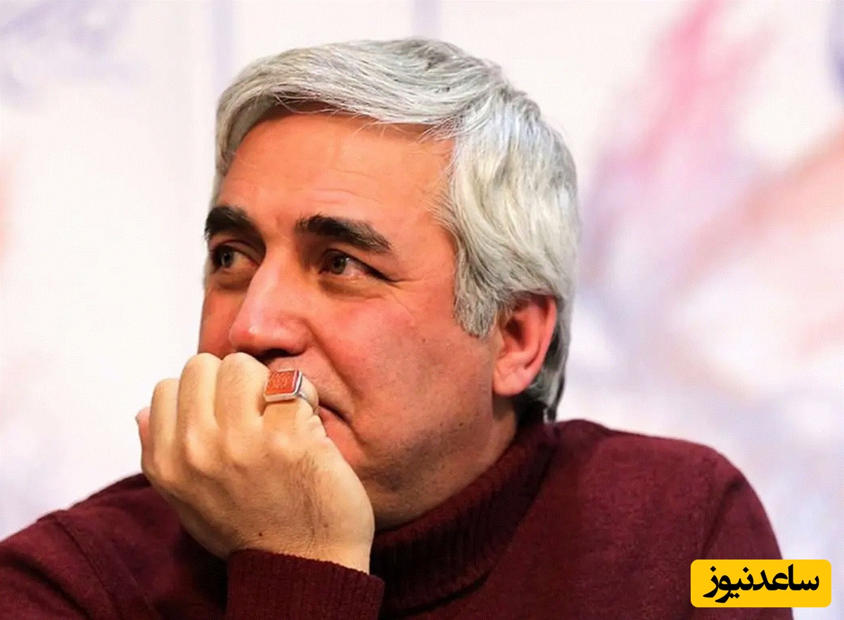 ابراهیم حاتمی‌کیا در مراسم چهلم رهبر شهید