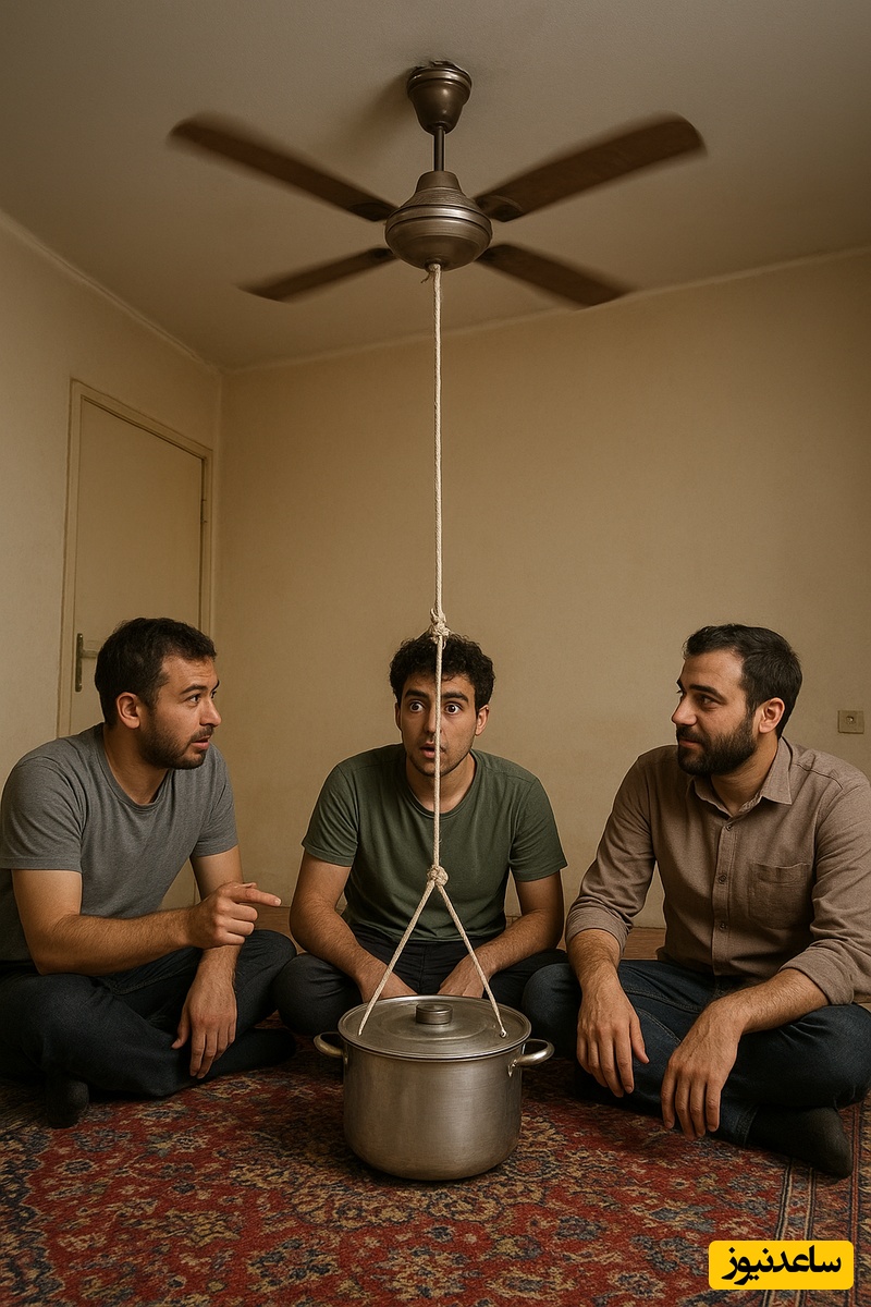 خلاقیت حماسه‌آفرین جوان خوش فکر برای درست کردن بستنی با پنکه سقفی / بیخود نیست میگن تنبلا بهترین ایده‌هارو دارن 🤣 + ویدئو