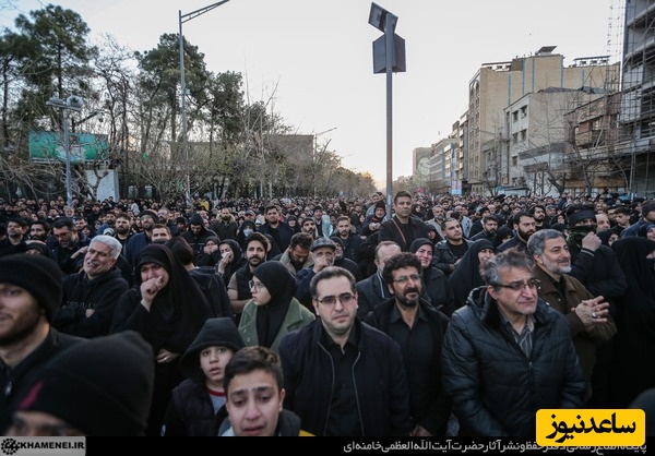 تصاویری از حضور مردم داغدار ایران در خیابان‌های سراسر کشور