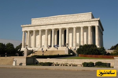 (ویدئو) اتفاقی غیرمنتظره در آمریکا؛ یادبود نمادین کودکان میناب در مقابل بنای یادبود لینکلن در واشنگتن