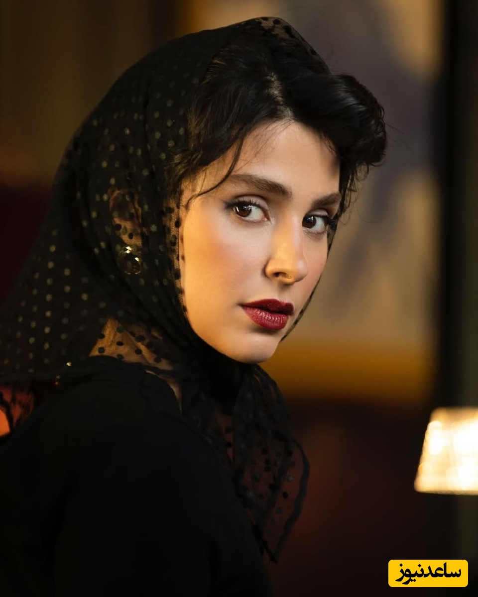 نیم‌رخ جذاب لاله مرزبان ! چه پوست صافی داره😍