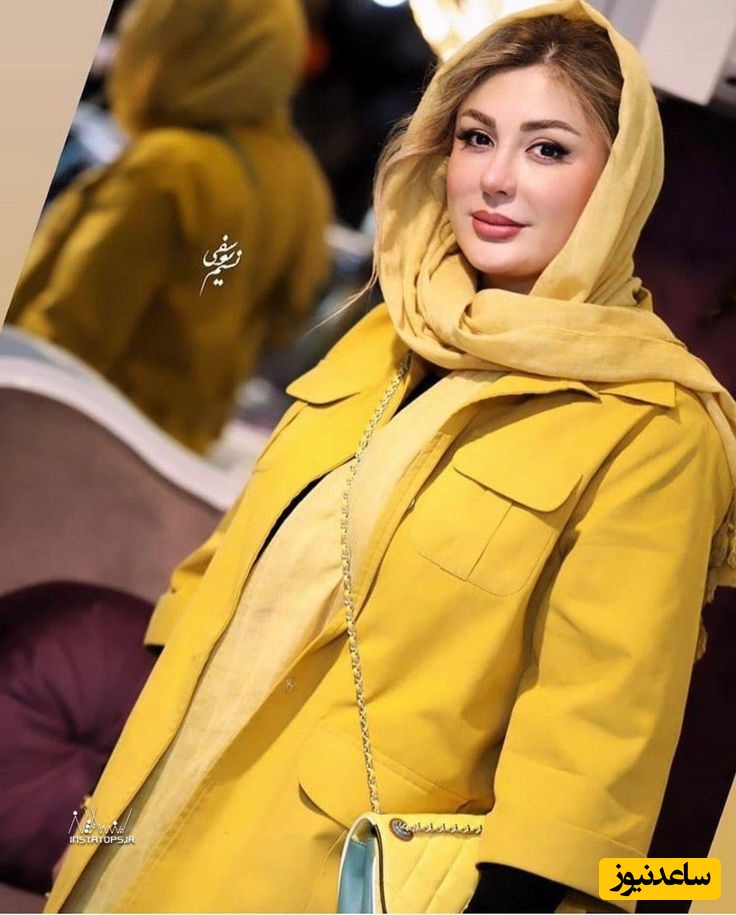 نگاهی به مانتو شلوار مجلسی و سنتی دوزی شده نیوشا ضیغمی بازیگر ایرانی +عکس/ حفظ اصالت با هنر ظریف ایرانی