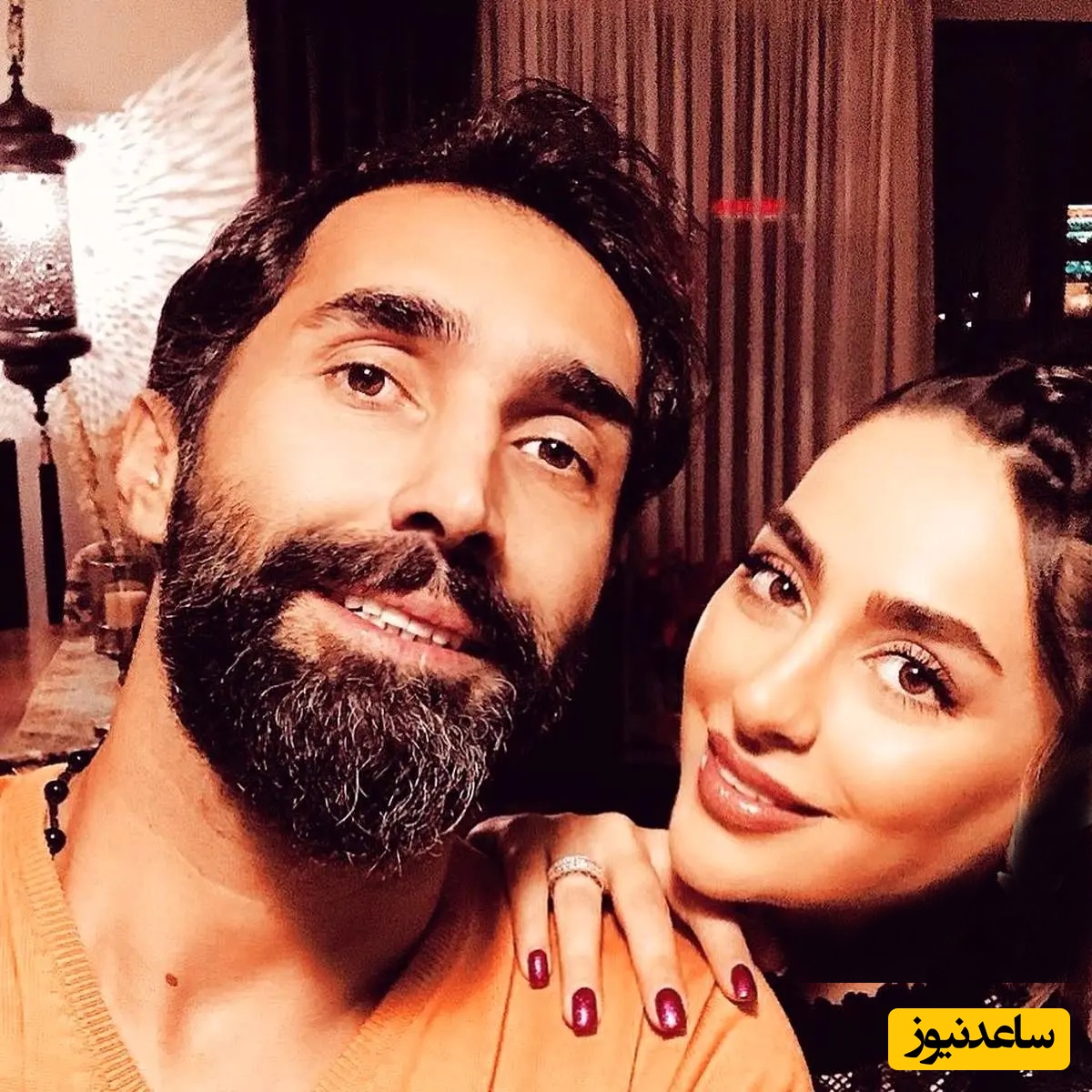 عاشقانه متفاوت سمانه پاکدل و هادی کاظمی در کوه