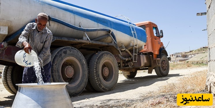 پربازدیدترین ویدیوی روزهای اخیر؛ این مرد که به دنبال تانکر آب می‌دود دکترای حقوق بین‌الملل دارد!+ویدیو