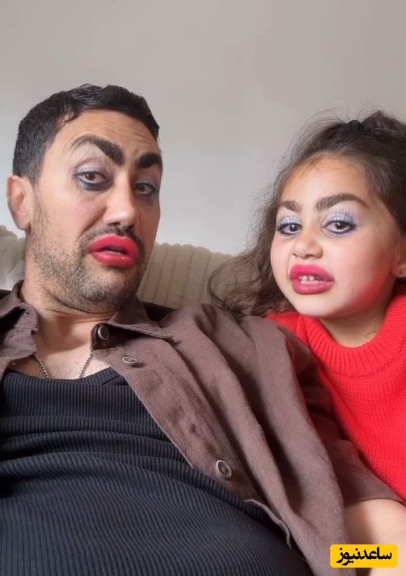 عاشقانه های شیرین پدر دختری شاهرخ استخری و نبات کوچولو/ پدر دختر بودن این شکلیه😍/ انصافا با این تقلید صداهاش نشون داد هنرمند خوبیه