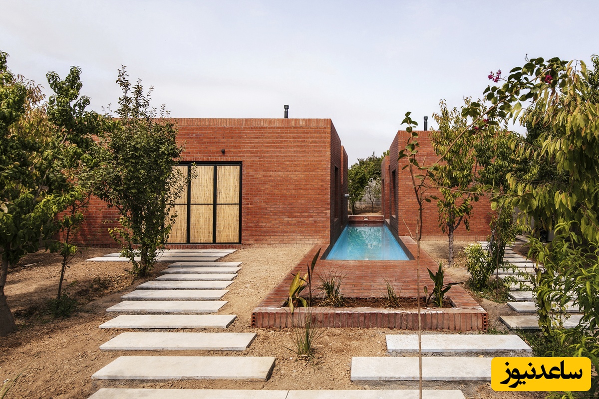 خیره‌کننده‌ترین خانه ویلایی اصفهان که با معماری منحصربفردش تمامی جوایز ایرانی و خارجی را از آن خود کرد/ اصلا انگار از یک جهان دیگه ست، یا که زمان دیگه