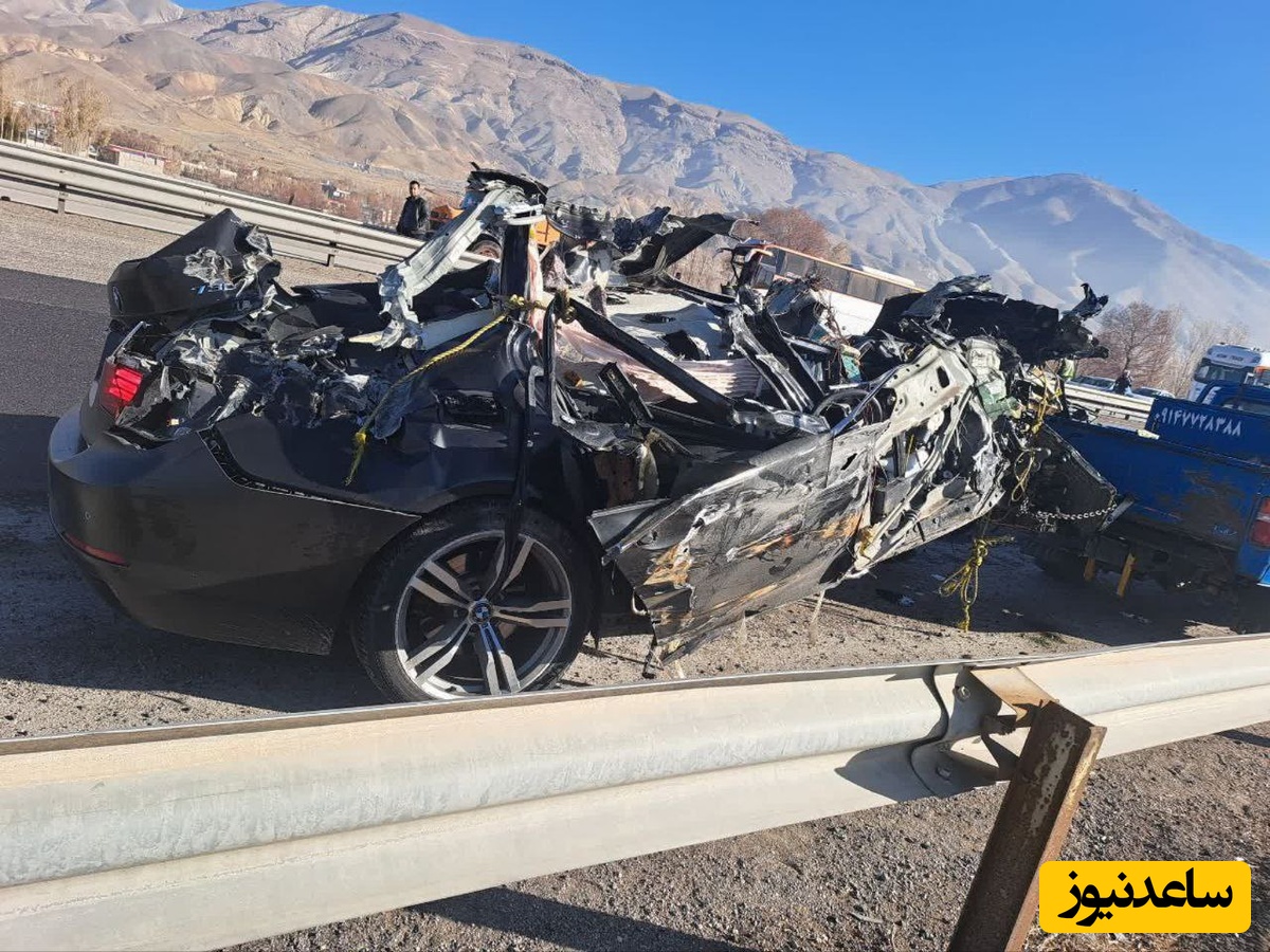 تصادف زنجیره ای در آزادراه پیامبر اعظم با یک فوتی و 16مصدوم