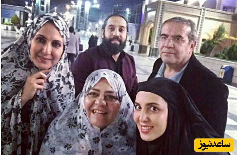 بازیگران در حرم امام رضا