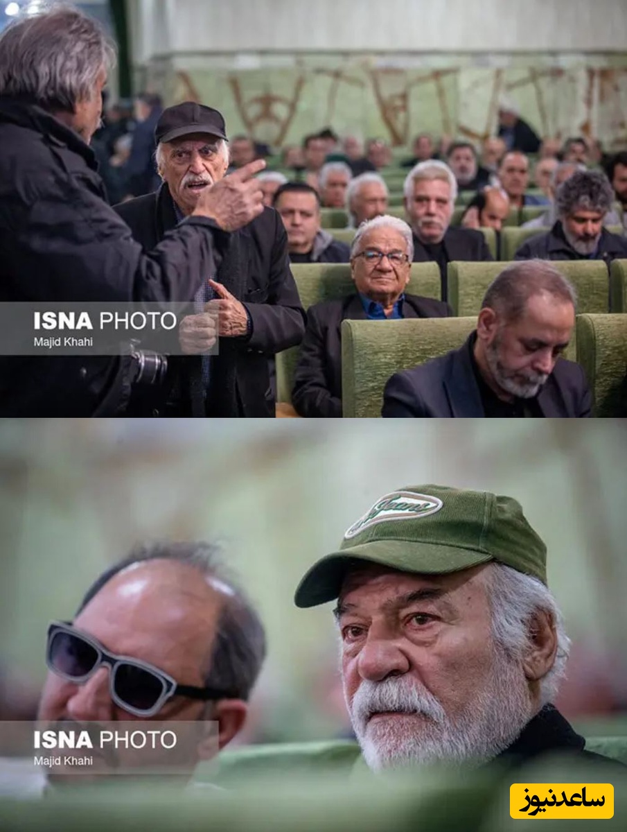 هنرمندان در مراسم ختم عنایت بخشی