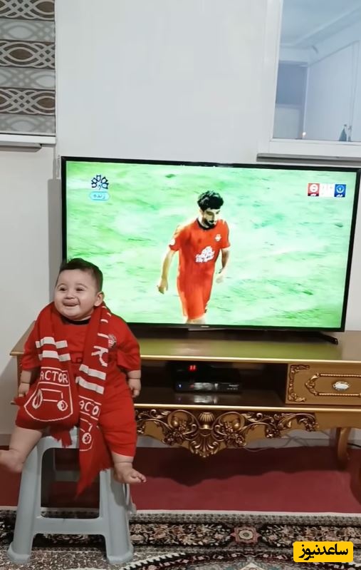 رونمایی از بانمک‌ترین و گوگولی‌ترین هوادار تراکتور در تبریز/ ترکیب جذابی از شکر، قند و عسله😍