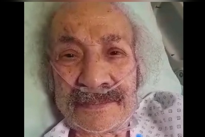 آخرین پیام و صحبت های سعید پیردوست از روی تخت بیمارستان با مردم با صدایی نحیف و لرزان+فیلم/ روحش شاد