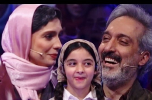 حضور گندم ، دختر امیرمهدی ژوله در برنامه صداتو و سورپرایز او