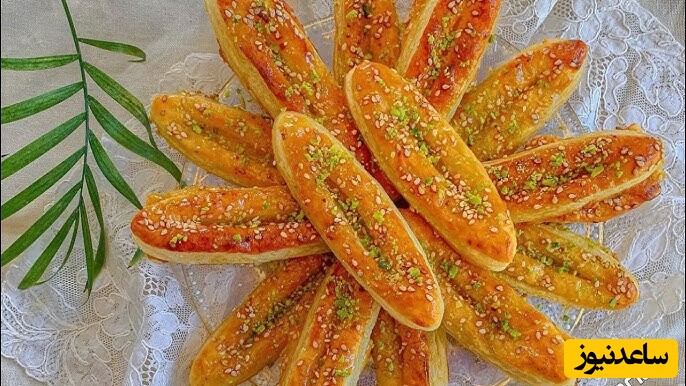 بدون فر و همزن با این شیرینی ترد و خوش طعم همه مهمونهای عید رو انگشت به دهن بذار/ نه شیرینی زبان به گرد پاش میرسه نه باقلوا