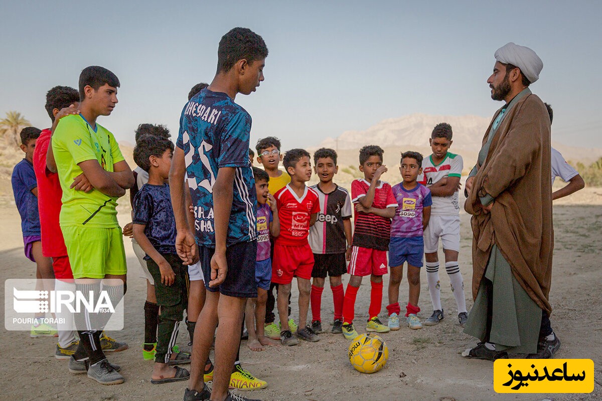 جهاد ورزشی یک روحانی جوان در مناطق محروم