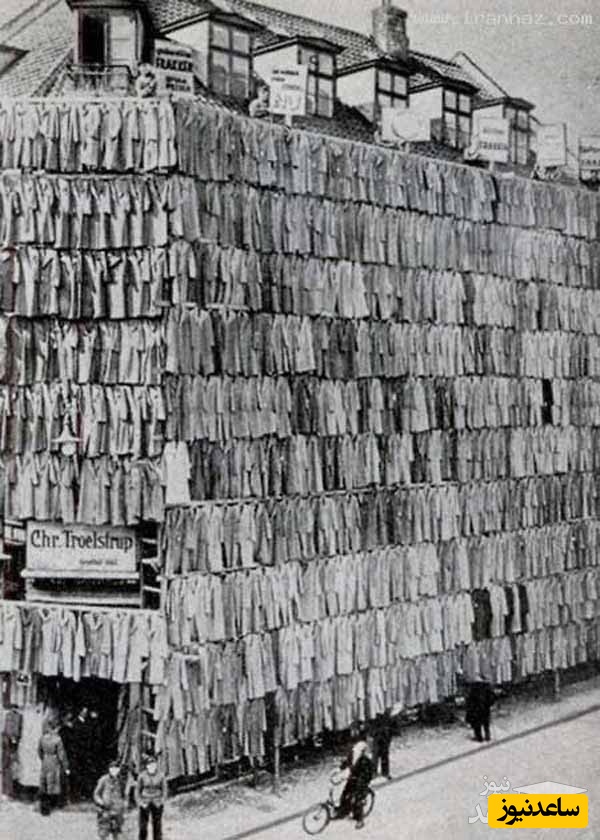 تصویر یک تبلیغ جالب فروشگاه صد سال پیش