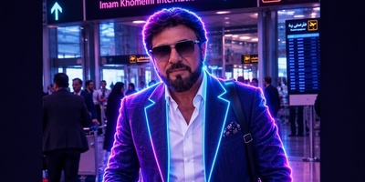 بیژن مرتضوی همراه همسرش سر از فرودگاه امام خمینی درآورد؛ لایو جنجالی لحظه ورودش به ایران خیلی زود پاک شد! خبری از استقبال باشکوه درکار نبود!