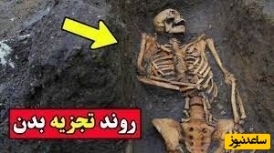 (ویدئو) مراحل کامل تجزیه شدن جسد انسان