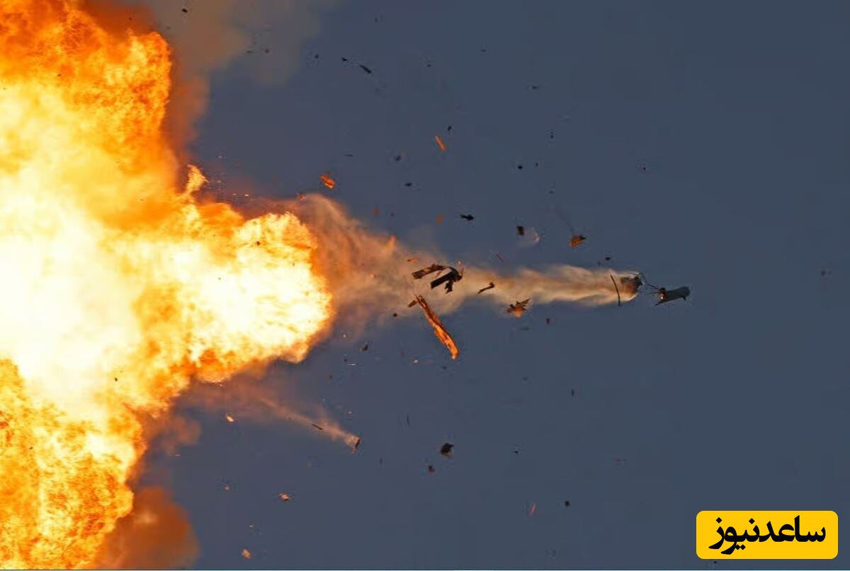 مجروحیت خانم تبریزی بر اثر سقوط بقایای پهپاد اسرائیل