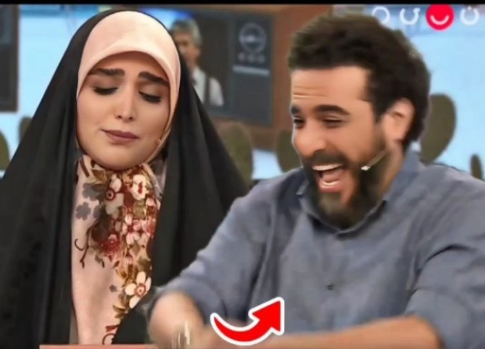 ویدئو/ ذوق و خوشحالی محسن کیایی از ناراحتی مژده لواسانی؛ خدا را شکر میکنم که تونستم بالاخره گریه شما را در بیارم