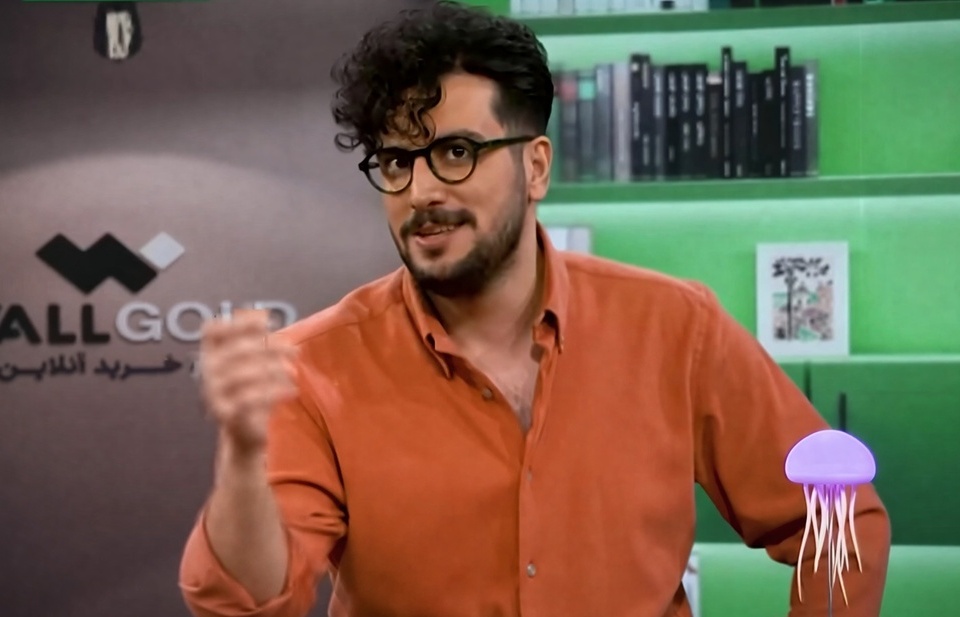 (ویدیو) حس تنفر ریشش از این بزرگوار آب میخوره/ حتی امیرحسین قیاسی جلوی این وروجک دهه 90 کم‌آورد😂