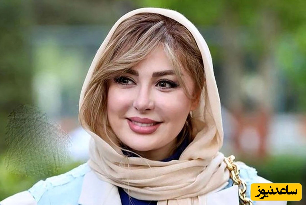 نیوشا ضیغمی پشت ماشین آتش نشان دیده شد / خانم بازیگر تغییر شغل داد؟