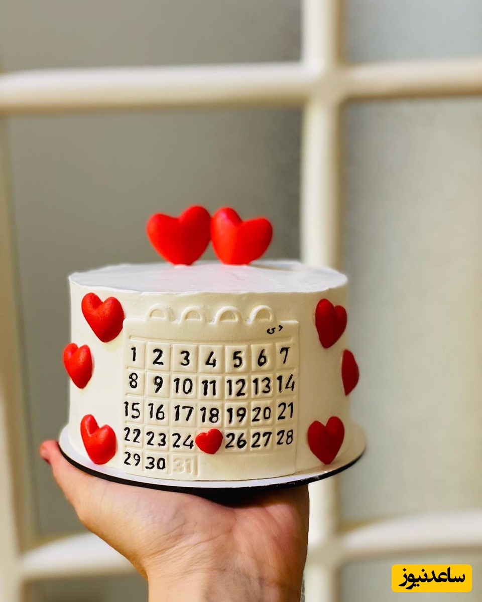 کیک ویژه ولنتاین