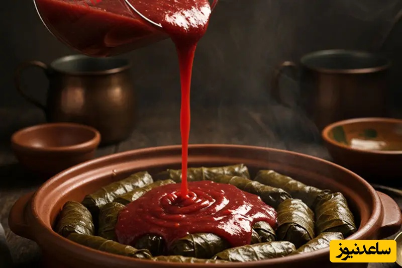 تهیه سن دلمه برگ مو