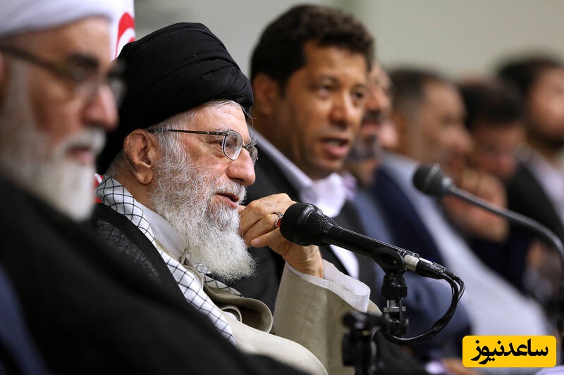 شعر‌خوانی با موضوع افزایش قیمت طلا و سکه در محضر رهبر انقلاب؛ درد من با بهای سکه در بازار می‌رود بالا...+ویدیو