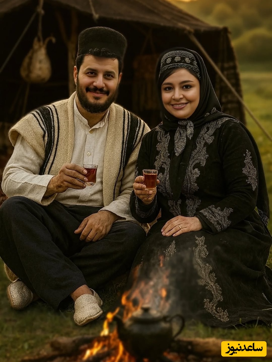 جواد عزتی و مه لقا باقری