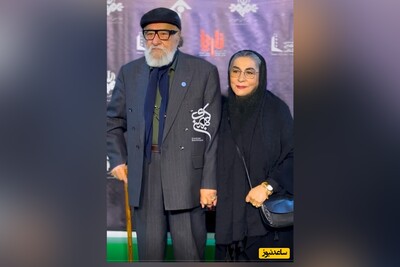 ویدئو/ عاشقانه‌های داریوش ارجمند «حشمت خان سریال ستایش» و همسرش، فرشته خانوم/ دست تو دست هم به پای هم پیرشین اینه‌هاااا