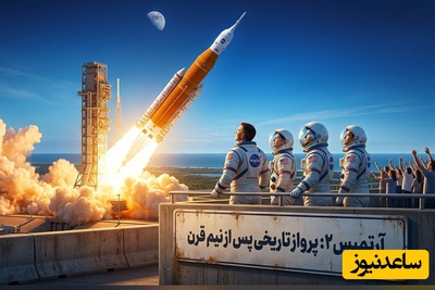 (ویدئو) سکوت 50 ساله ماه شکسته شد؛ لحظه خیره‌کننده پرتاب موشک SLS که جهان را تکان داد