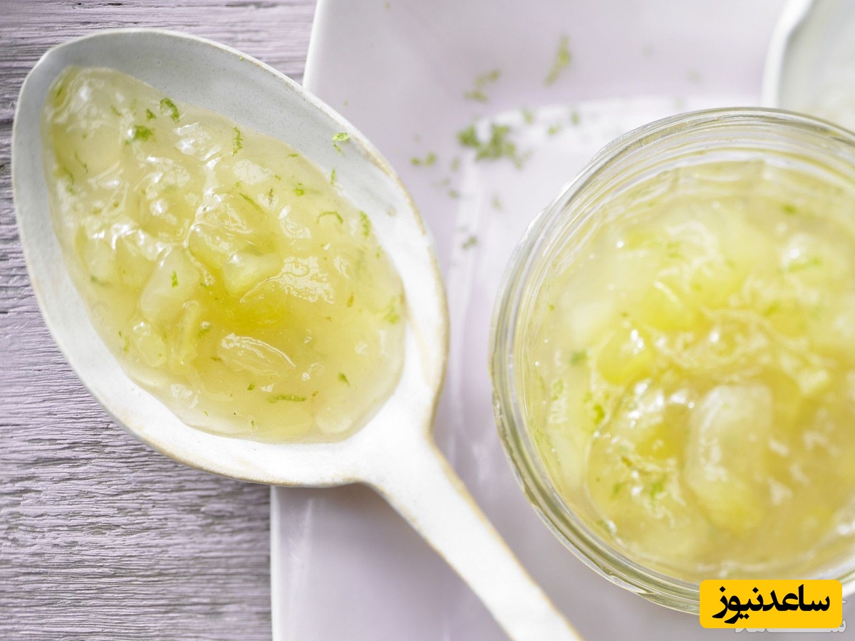 طرز تهیه مربای خربزه خوشمزه و خوشرنگ+ عکس