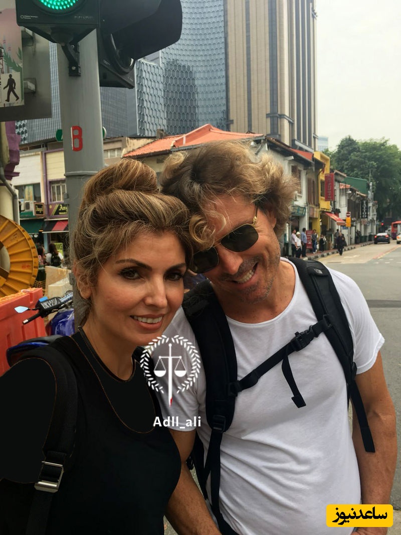 عرض ارادت و چاکری عروس فرح پهلوی به نتانیاهو +عکس