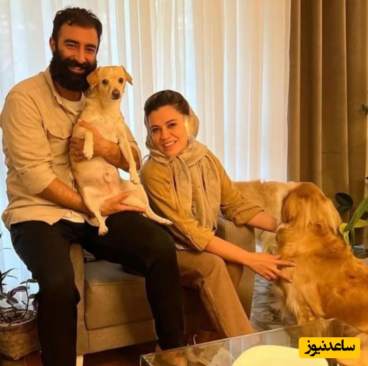 شیدا خلیق: سگ هام تو زندگی خیلی بهم کمک کردند تا خیلی چیزها رو جدی نگیرم/ کیوان خیلی خوشش میاد صبح میگه مگه دیشب قهر نبودی😂