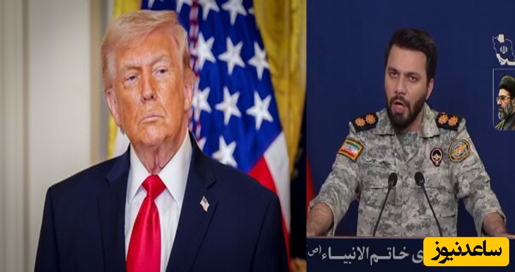 ببینید| پاسخ  انگلیسی سخنگوی قرارگاه مرکزی خاتم به ترامپ!/ حالا هی توئیت بزن آقای دونالد!+ ویدیو