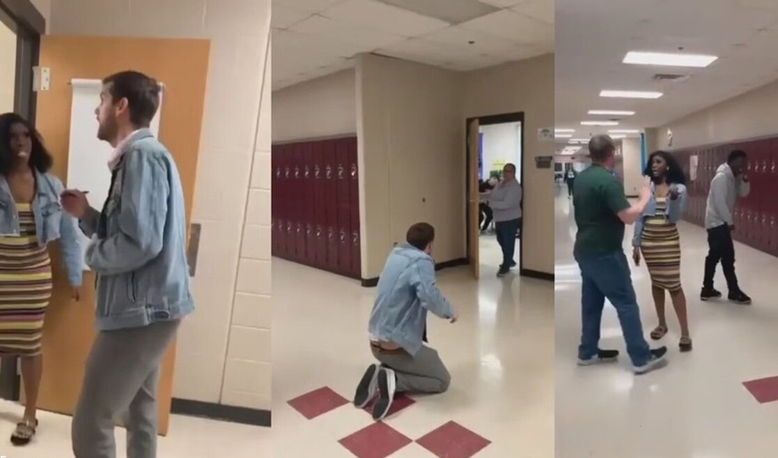 حمله دختر دانش آموز به معلم خود با اسپری فلفل! +ویدئو
