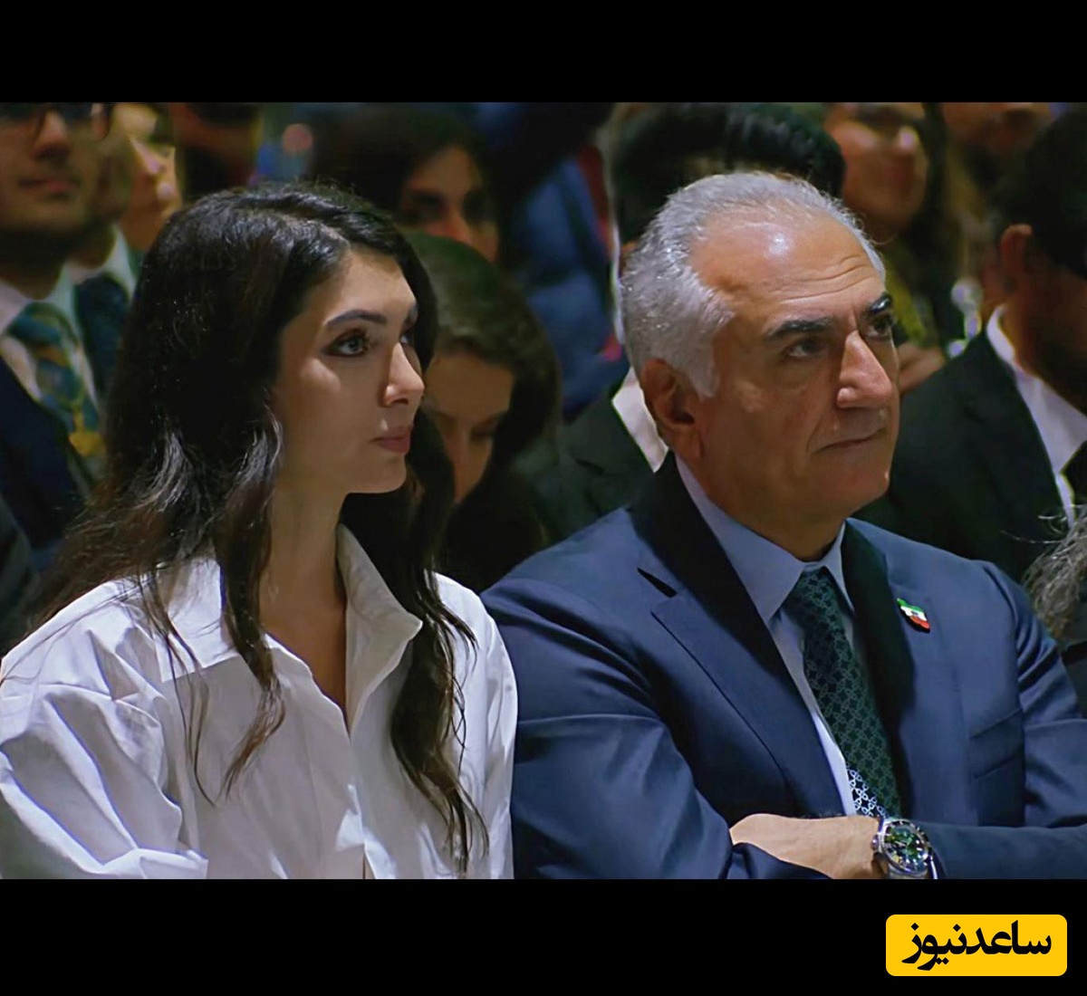 ولیعهد سلطنت بی تاج و تخت رضا پهلوی کیست؟ / طفلکی میخواد ملکه ایران باشه خب!