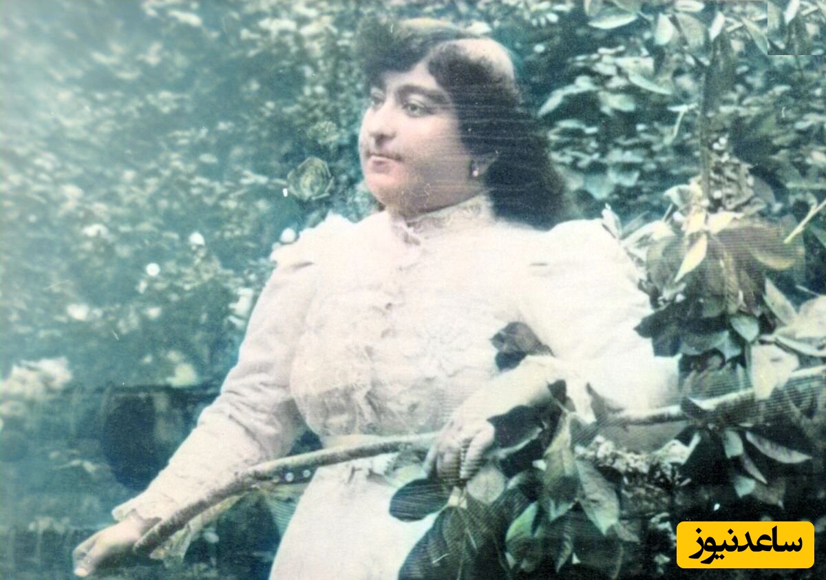 شب یلدای قاجاری؛ عکسی کمتر دیده‌شده و هنری دختر ناصرالدین‌شاه در طولانی‌ترین شب سال