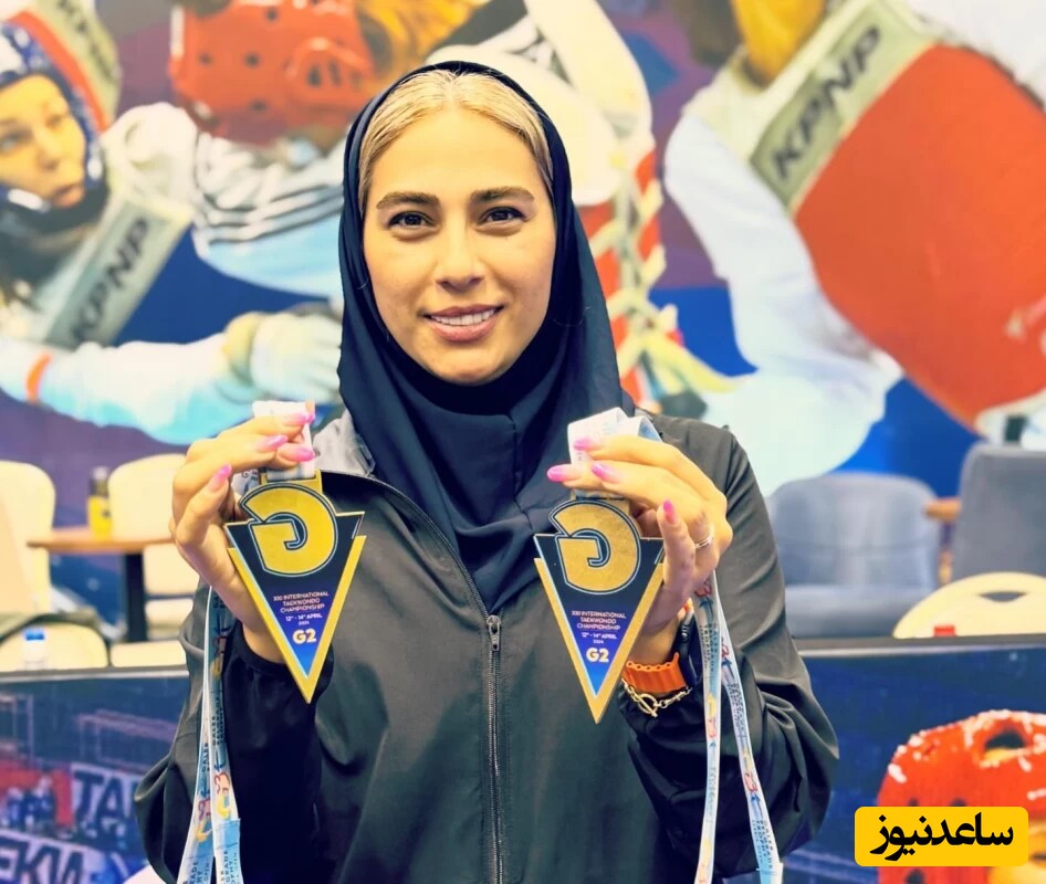 رونمایی از هدیه روز عشق مهروز ساعی خواهر هادی ساعی از همسرش+فیلم/ سرمربی تکواندو و هدیه ای خفن