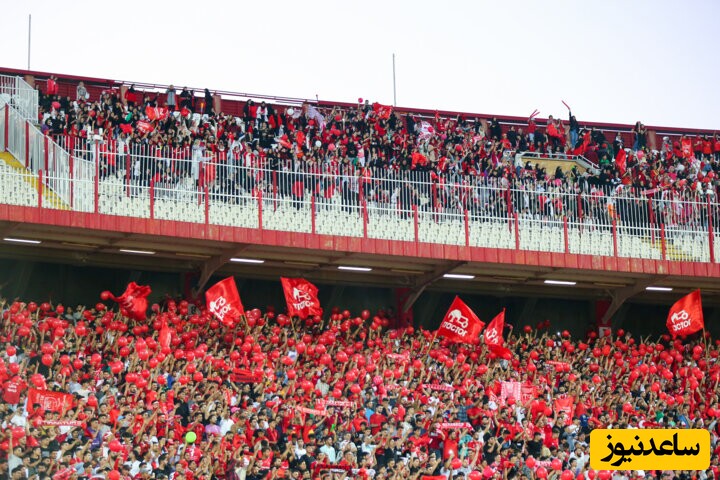 مات و مبهوت ماندن رسانه معروف انگلیسی زبان از جو ورزشگاه یادگار امام تبریز: هواداران تراکتور بی‌نظیر هستند!+عکس